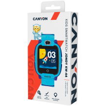 CANYON kids watch Jondy KW-44 4G Camera GPS Music Blue