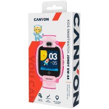 CANYON kids watch Jondy KW-44 4G Camera GPS Music Pink