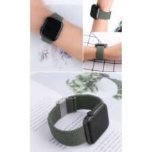 Hurtel Strap Fabric Band for Watch Ultra / 9 / 8 / 7 / 6 / SE / 5 / 4 / 3 / 2 (49mm / 45mm / 44mm / 42mm) Braided Fabric