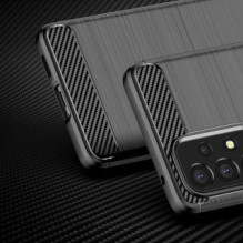 Hurtel - Carbon Case Flexible Cover Sleeve for Samsung Galaxy A53 5G black