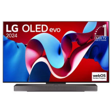 TV Set, LG, 65&quot;, OLED / 4K / Smart, 3840x2160, Wireless LAN, Bluetooth, webOS, Black, OLED65C41LA