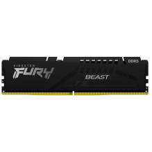 Kingston Technology FURY Beast 16GB 6000MT / s DDR5 CL40 DIMM (Kit of 2) Black