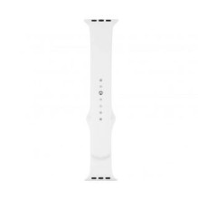 Connect Watch 42 / 44 / 45mm Silicone Loop (S / M 110mm) White