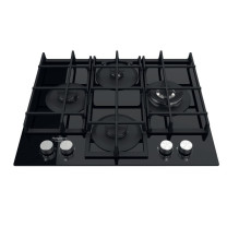 Hotpoint HAGS 62F / BK Black Built-in 59 cm Gas 4 zone(s)