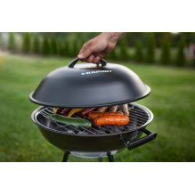 Circular grill with lid Blaupunkt GC301, black