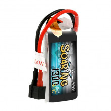 Battery Gens Ace Soaring 1300mAh 7.4V 30C 2S1P EC3/ XT60/ T-Plug