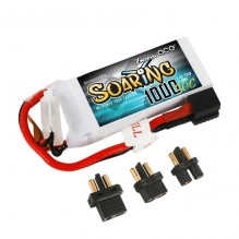 Battery Gens Ace Soaring 1000mAh 7.4V 30C 2S1P EC3/ XT60/ T-Plug