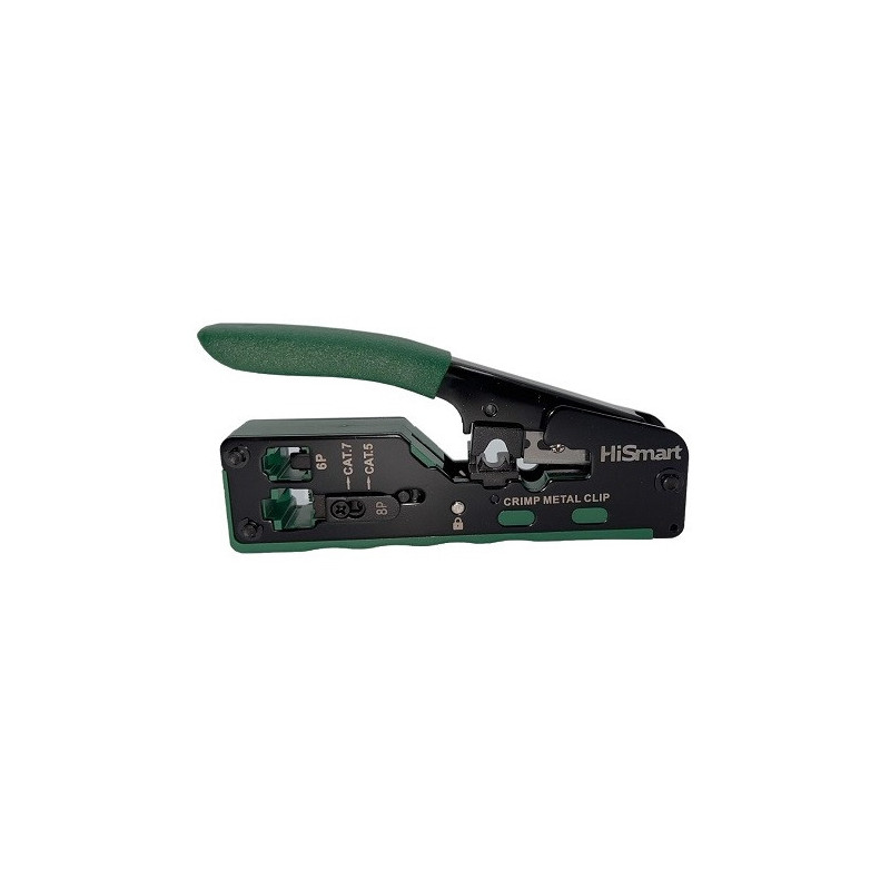 Crimping Tool with Stripper and Cutter for CAT5, CAT6, CAT7