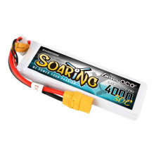 Battery Gens Ace Soaring 4000mAh 7.4V 30C 2S1P XT90