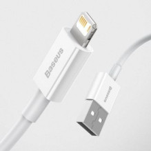 Baseus Baseus Superior USB – žaibo kabelis 2,4A 1 m baltas (CALYS-A02)