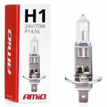 halogen bulb h1 24v 70w amio-01482