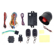 Universal car alarm ca14 with remote controls amio-01678