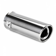 Exhaust muffler tip stainless steel mt 002 chrome amio-01302