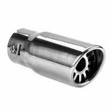 Exhaust muffler tip stainless steel mt 011 chrome amio-01311