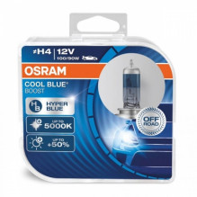 Halogeninė lemputė Osram H4 12v 100/ 90w P43T Cool Blue Boost 5500k / 2 vnt.
