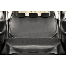 Protective cover for the rear seat made of eco-leather