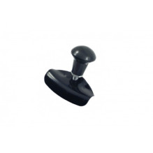 Ball steering wheel knob, straight, black