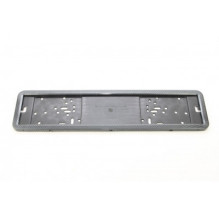 License plate frame stainless steel carbon lpf 002 amio-01120