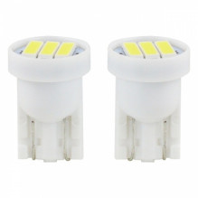 LED lemputės standartinės t10 w5w 3xsmd 7020 12v amio-01096