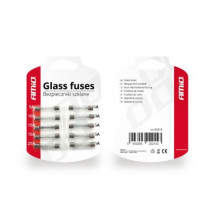 Glass fuses 10 pcs. set...