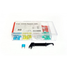 Mini plate car fuses, set...