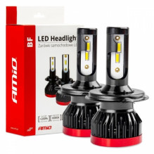 LED automobilių lemputės BF serija H4/ H19 6000K Canbus amio-02241