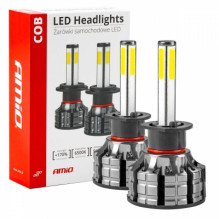 LED car bulbs COB series H1 6500K amio-02842