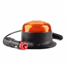 Mini rooster warning lamp 18 led magnet r65 r10 12-24v w21ml amio-02924