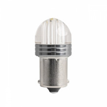 LED bulbs standard P21W 9SMD 12V Clear White 100 pcs amio-02954