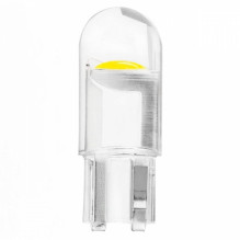 LED lemputė standartinė Clear White T10 W5W 12V balta 100 vnt amio-02955
