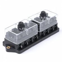 Ceramic fuse box with 8 sockets amio-03042