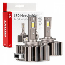 lemputės LED gijos xd series d8s 6500k canbus amio-03315