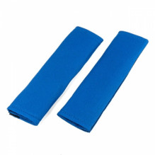 Blue seat belt covers amio-03240