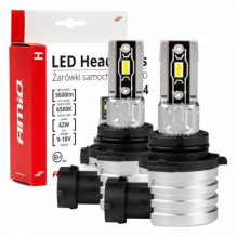 LED automobilių lempučių serija H-mini hb4 9006 6500k canbus amio-03335