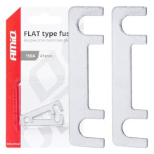 Flat ribbon fuses 2 pcs. 41mm 150a amio-03495