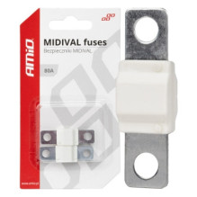 Midival mta car fuses 2 pcs. 80a amio-03478