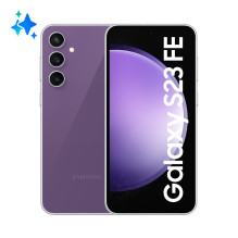 Samsung Galaxy S23 FE 16,3 cm (6,4 col.) Dvi SIM kortelės 5G USB Type-C 8 GB 128 GB 4500 mAh Violetinė