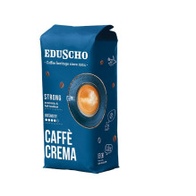 TCHIBO EDUSCHO CREMA STRONG kavos pupelės 1000G