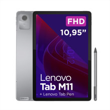 Lenovo Tab M11 4G Mediatek LTE 128 GB 27,9 cm (11 colių) 4 GB Wi-Fi 5 (802.11ac) Android 13 pilka