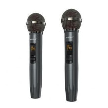 Acefast Acefast K1 belaidė karaoke kolonėlė su 2 mikrofonais - juoda