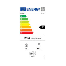 158.8 cm aukščio šaldytuvas šaldiklis Indesit LI6 S2E S