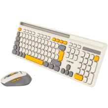 CANYON HSET-W5 EN Keyboard+Mouse AAA+AA Wireless Beige