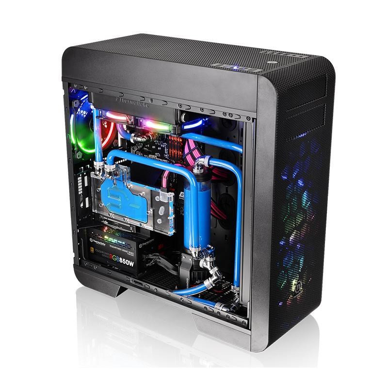 Thermaltake Core V71 Tempered Glass Edition Full-Tower Black