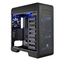 Thermaltake Core V71 grūdinto stiklo leidimas Full-Tower juodas