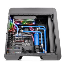 Thermaltake Core V71 grūdinto stiklo leidimas Full-Tower juodas