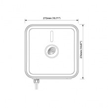 QuWireless Outdoor antenna QuPanel 5G/ LTE MIMO 2x2, 5m cables