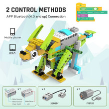 MAKERZOID Robot Master Standard programuojamas konstruktorius 100in1