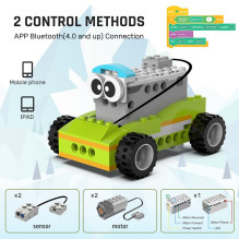 MAKERZOID Robot Master Premium programuojamas konstruktorius 200in1