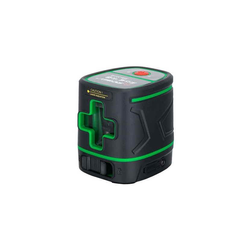 Laser cross level up to 15m, green beam