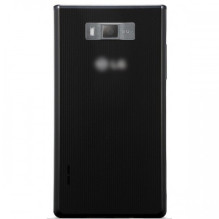 Galinis dangtelis skirtas LG P700 L7 juodas HQ